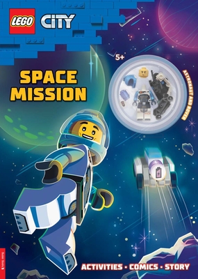 Lego City: Space Mission (With Astronaut Lego Minifigure and Rover Mini-Build) (Lego Minifigure Activity) - Buster Books