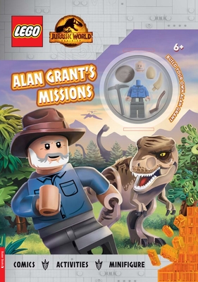 LEGO Jurassic WorldTM: Alan Grant's Missions: Activity Book with Alan Grant minifigure - LEGO, and Buster Books