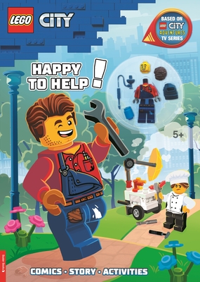 LEGO (R) City: Happy to Help! Activity Book (with Harl Hubbs minifigure) - Buster Books, and LEGO (R)