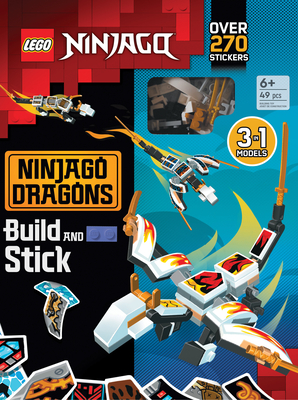 Lego(r) Ninjago(r) Build and Stick: Ninjago Dragons - Ameet Sp Z O O