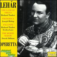 Lehr: Operetta - Derek Oldham (vocals); Evelyn Laye (vocals); Hella Kurty (vocals); Joseph Hislop (vocals); Richard Tauber (vocals)