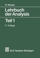 Lehrbuch Der Analysis: Teil 1