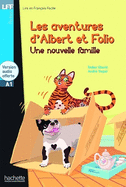 Les aventures d'Albert et Folio: Une nouvelle famille - Livre + MP3 CD-audio