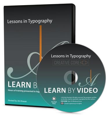 Lessons in Typography Learn by Video - Krause, Jim