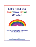 Let's Read Our Rainbow Color Words - Lovisek, Patricia, and McGowan, Wingfield