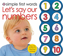 Let's Say Our Numbers: Simple First Words