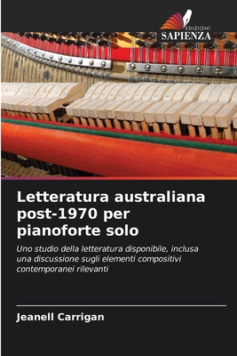 Letteratura australiana post-1970 per pianoforte solo - Carrigan, Jeanell
