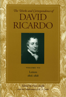 Letters 1816-1818 - Ricardo, David, and Sraffa, Piero (Editor)