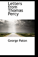 Letters from Thomas Percy