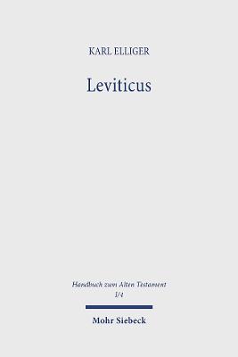 Leviticus - Elliger, Karl