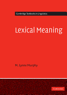 Lexical Meaning