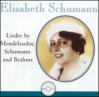 Lieder by Medelssohn, Schumann & Brahms - Carl Alwin (piano); Elisabeth Schumann (vocals); George Reeves (piano); Gerald Moore (piano)