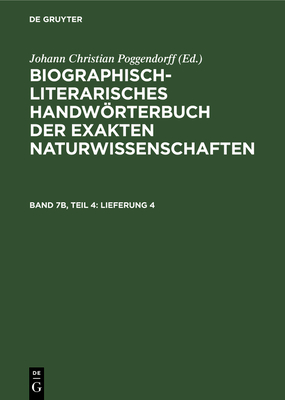 Lieferung 4 - Zaunick, Rudolf (Editor), and Sali, Hans (Editor), and Khn, Heidi (Editor)