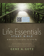 Life Essentials Study Bible, Brown LeatherTouch Indexed: Biblical Principles to Live By