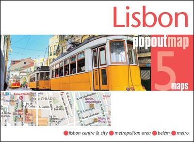 Lisbon Popout Map - 