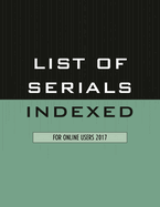 List of Serials Indexed for Online Users 2017