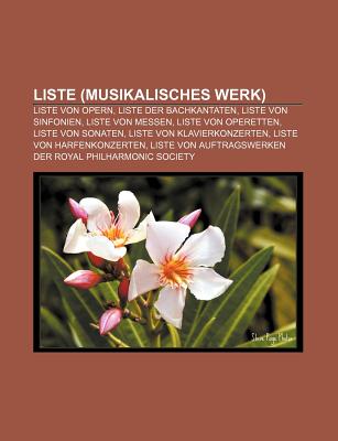 Liste Bach Kantaten Liste Bach Kantaten