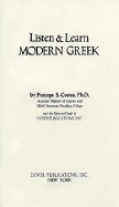 Listen & Learn Modern Greek (Manual Only)