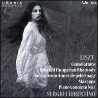 Liszt: Consolations; Selected Hungarian Rhapsody; Suisse, from Anne de Pelrinage; Mazeppa; Piano Concerto No. 1 - Sergio Fiorentino (piano); NDR Symphony Orchestra; Erich Riede (conductor)