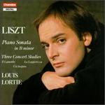 Liszt: Piano Sonata; 3 Concert Studies