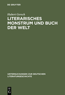 Literarisches Monstrum Und Buch Der Welt: Grimmelshausens Titelbild Zum ?Simplicissimus Teutsch