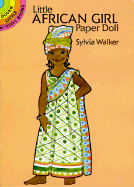 Little African Girl Paper Doll