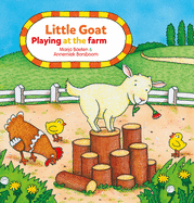 Little Goat. Playing at the Farm