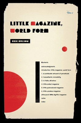 Little Magazine, World Form - Bulson, Eric Jon