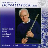 Live Recital No.2 - Donald Peck (flute)