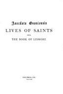 Lives of Saints from the Book of Lismore