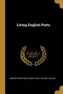 Living English Poets