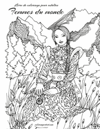 Livre de coloriage pour adultes Femmes du monde
