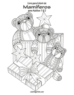 Livro para Colorir de Mamferos para Adultos 1 & 2