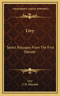 Livy: Select Passages from the First Decade