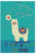 llama coloring book for kids: Fun coloring gift book for llama lovers with stress relief llama designs and funny cute shows