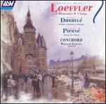 Loeffler: 2 Rhapsodies; 5 Songs - London Conchord Ensemble; William Dazeley (baritone)