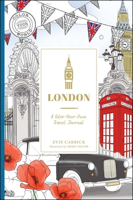 London: A Color-Your-Own Travel Journal - Carrick, Evie