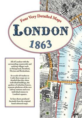 London Street Maps 1863 (Stanfords Library Maps) (Stanfords Library Maps) (Stanfords Library Maps) - Stanford, Edward