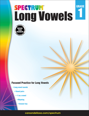 Long Vowels, Grade 1 - Spectrum (Compiled by), and Carson Dellosa Education (Compiled by)