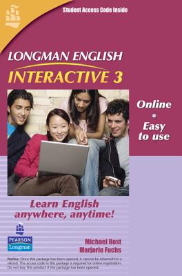 Longman English Interactive 3, Online Version, American English (Access Code Card) - Rost, Michael, and Fuchs, Majorie