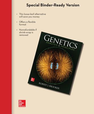 Loose Leaf Version for Genetics: Analysis and Principles - Brooker, Robert J, Professor