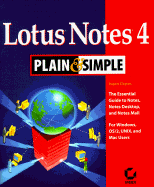 Lotus Notes 4 Plain & Simple - Clayton, Rupert