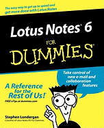 Lotus Notes R6 for Dummies