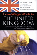 Low-Wage Work in the United Kingdom