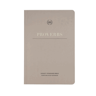Lsb Scripture Study Notebook: Proverbs: Legacy Standard Bible