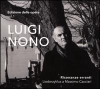 Luigi Nono: Risonanze Erranti - Carlos Beresi (percussion); Ensemble Prometeo; Giancarlo Schiaffini (tuba); Gregory Riffel (percussion);...
