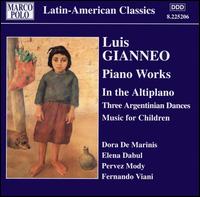 Luis Gianneo: Piano Works, Vol. 2 - Dora De Marinis (piano); Fernando Viani (piano)