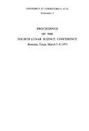 Lunar Science: Conference Proceedings - Gose, W.A. (Volume editor)