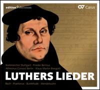 Luthers Lieder - Adolph Seidel (bass); Arno Schneider (continuo); Athesinus Consort Berlin; Detlef Bratschke (organ); Elke Rutz (alto);...