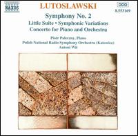 Lutoslawski: Orchestral Works Vol. 2 - Piotr Paleczny (piano); Katowice Radio Symphony Orchestra; Antoni Wit (conductor)